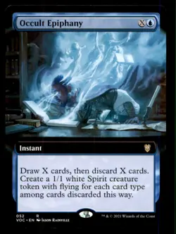 Occult Epiphany LP Light Play Crimson Vow Commander MTG [12416] - Image 1