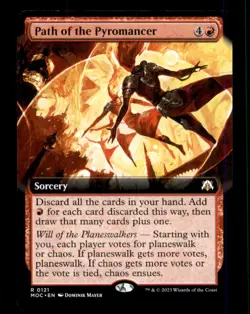 Path of the Pyromancer LP Light Play March Machines Commander MTG [12426] - Image 1
