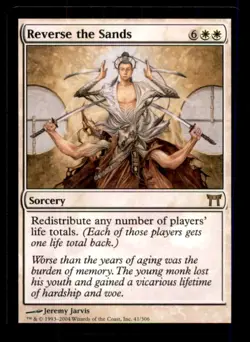Reverse the Sands LP Light Play Commander 2016 MTG [12055] - Image 1