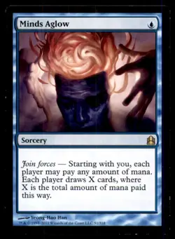 Minds Aglow LP Light Play Commander Anthology MTG [12035] - Image 1