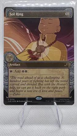 Sol Ring (Showcase) Avatar: The Last Airbender: Eternal-Legal Regular - Image 1