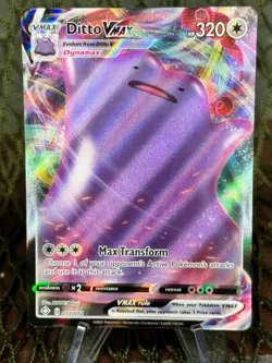DITTO VMAX ~ 051/072 ~ ULTRA RARE FULL ART Pokemon TCG: Shining Fates - Image 1