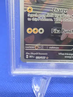 Pokemon Scarlet & Violet 151 Pikachu 173/165 Illustration Rare PSA MINT 9 - Image 5
