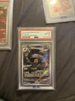 2023 POKEMON PAR EN-PARADOX RIFT ILLUSTRATION RARE #183 CRUSTLE PSA 10 - Image 1