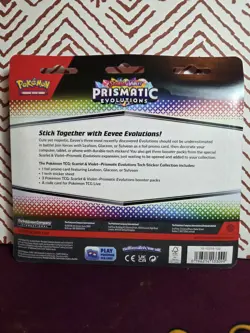 Pokemon TCG Prismatic Evolution Tech Sticker Collection Sylveon - Image 4
