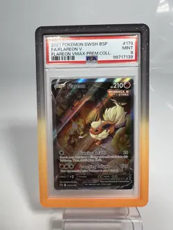 2021 POKEMON BLACK STAR PROMO FLAREON VAPOREON JOLTEON VMAX V - PSA 9 + Bumpers - Image 3