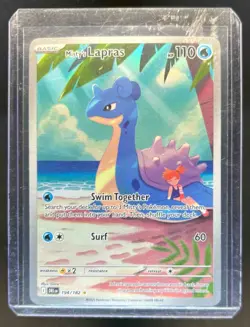 2025 Pokemon SV Destined Rivals DRI EN Misty's Lapras #194/182 - Image 1