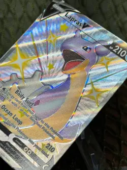 LAPRAS V ~ SV110/SV122 ~ Shiny Holo Rare Pokemon TCG: Shining Fates - Image 4