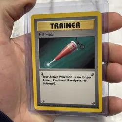 Full Heal - 82/102 - Uncommon - Unlimited - Base Set - Pokemon NM Near Mint Vtg - Image 2