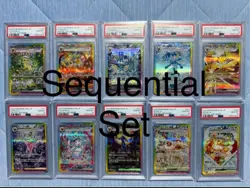 ALL PSA 10 Terastal Festival Eevee Evolution SAR Set Pokemon Japanese Umbreo - Image 1