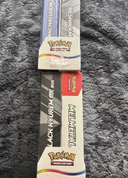 Pokemon EX Box Bundle - Black Kyurem Melmetal Reshiram & Archaludon - Sealed TCG - Image 4