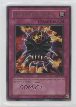 Mask of Restrict 1st Ed. YuGiOh Labyrinth Nightmare #LON-018 2003 - Image 1