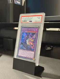 PSA 9 The Dark Magicians LED6-EN001 YuGiOh Legendary Duelists: Magical Hero - Image 2