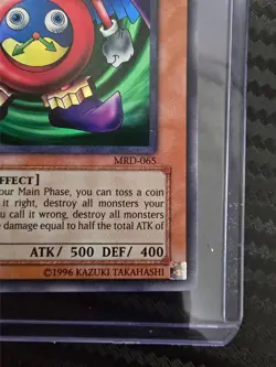 Yugioh: Time Wizard (Ultra Rare) Unlimited Edition MRD-065 NM - Image 5