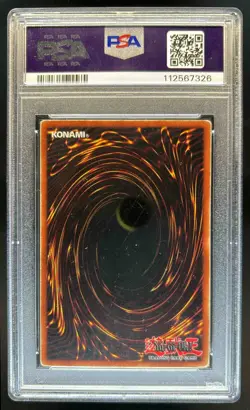 2002 Yu-Gi-Oh! Starter Deck: Kaiba Blue-Eyes White Dragon #SDK-001 PSA 3 - Image 2