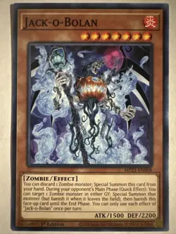 Yugioh! Jack-o-Bolan - MP21-EN008 - Common - 1st Edition Near Mint, English - Image 1