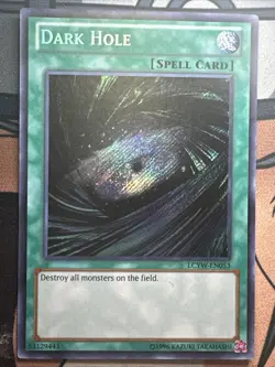 Dark Hole - NM - LCYW-EN053 - Unlimited - Secret Rare - Yu-Gi-Oh! TCG - Image 1