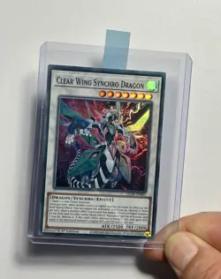 Clear Wing Synchro Dragon LED8-EN001 (NM) Ultra Rare 1st Edition YuGiOh! TCG - Image 3