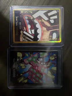 One Piece PRB-02 English Don!! Gold Usopp And Don!! Kobe Foil ..Perfect - Image 1