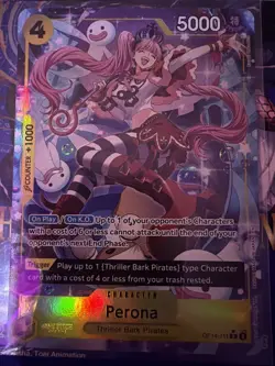 Perona - OP14-111 (Alternate Art) - The Azure Sea's Seven - English | One Piece - Image 1