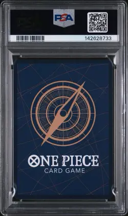 Bandai One Piece CCG Monkey D. Luffy OP13-001 Leader Alternate Art Foil PSA 10 - Image 2