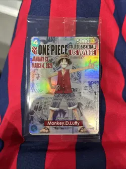 One Piece CCG Monkey.D.Luffy BVB x One Piece Match Day '25 - Image 1