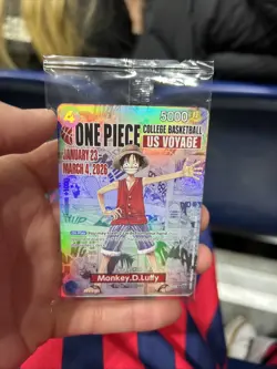 One Piece CCG Monkey.D.Luffy BVB x One Piece Match Day '25 - Image 3