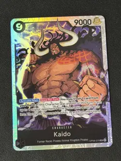 Kaido OP08-079 Super Rare English NM One Piece TCG Two Legends NM or better - Image 1