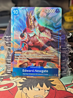 One Piece OP13-042 Edward.Newgate Alt Art AA Carring on His Will - Image 1