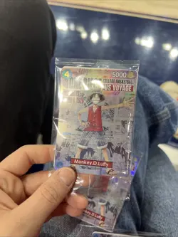 One Piece CCG Monkey.D.Luffy BVB x One Piece Match Day '25 - Image 1
