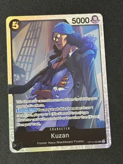 One Piece TCG - Kuzan - OP10-082 SR - Royal Blood ENGLISH NM - Image 1