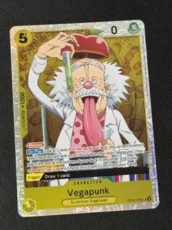 Vegapunk EB02-056 SR One Piece Extra Booster Anime 25th Collection English - Image 1