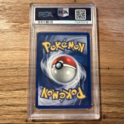 1999 Pokemon Game #8 Machamp Holo 1st Edition SHADOWLESS PSA 6 EX-MT - Image 3