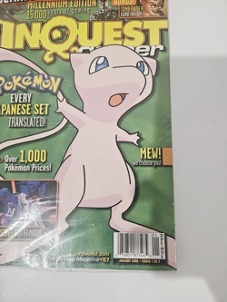 Inquest Gamer Magazine January 2000 Pokemon Card Star Wars Mew Sealed - Image 4