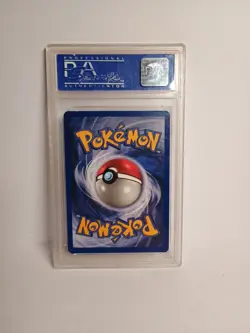 1999 Pokemon Game 8 Machamp Holo 1st Edition PSA 9 Scuffed Case - Image 5