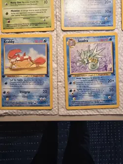 1st Edition Pokemon Cards-Fossil Set-14 Total-All MINT - Image 4