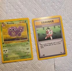 1st Edition Pokemon Cards-Fossil Set-14 Total-All MINT - Image 5