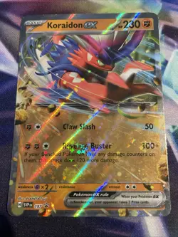 Pokemon TCG Koraidon ex SVP 197 Promo Card NM - Image 1