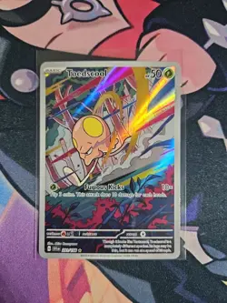 Pokemon Toedscool Scarlet & Violet Base Set Illustration Card 201/198 - Image 1