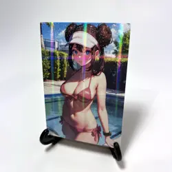 PokeGirl Rosa Sexy Hot Bikini Anime Waifu Girl Doujin Lewd Goddess Story Card - Image 3