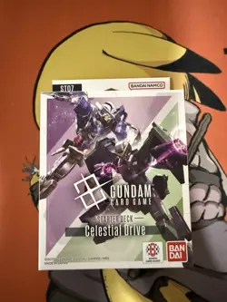 Gundam TCG Card Game Celestial Drive Starter Deck (ST07) New Sealed - Image 1