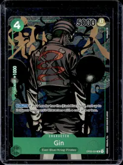 2023 One Piece Card Game Pillars of Strength Gin R Alternate Art #OP03-024 - Image 1