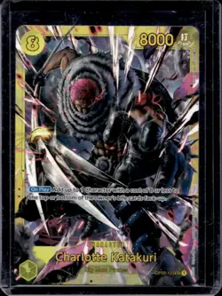 2023 One Piece Card Game Pillars of Strength Charlotte Katakuri SEC #OP03-123 - Image 1