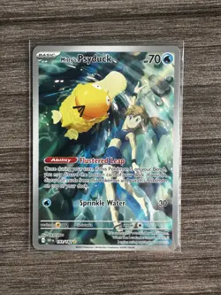 Misty's Psyduck Holo Illustration Rare Card 193/182 Sv10: Destined Rivals - Image 1