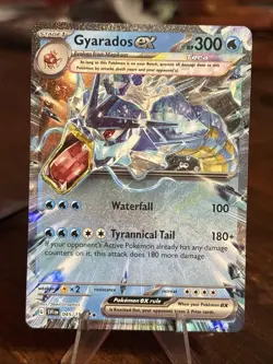 Pokemon TCG Gyarados ex Scarlet & Violet Base Set 045/198 Holo Double Rare Card - Image 1