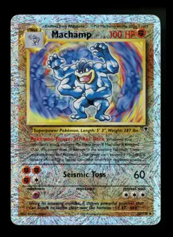 Machamp 15/110 Legendary Collection 2002 Reverse Holo Pokemon Card TCG - Image 1