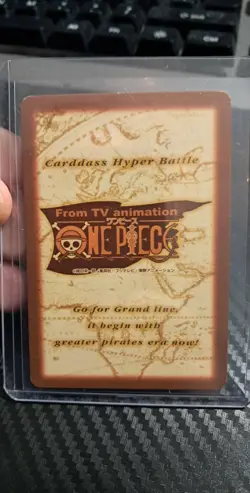 BANDAI One Piece Hyper Battle LUFFY C35 HOLO FOIL SCARCE EARLY CARD VINTAGE - Image 2