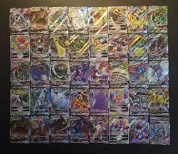 40 Lot Pokemon TCG Chinese Card RRR Rayquaza Dhelmise Gengar VMAX -JL89 - Image 1