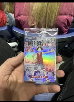 IN HAND MINT CONDITION UNOPENED One Piece College Basketball US VOYAGE card - Image 1