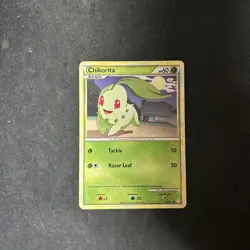 CHIKORITA - 59/123 - HeartGold SoulSilver HGSS - Pokemon Card - Image 1